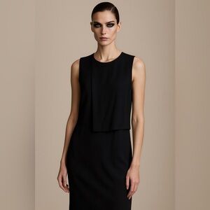 Kate Spade Classic Black Mini Dress size 2 EUC Silk Blend